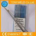 2,4 * 175mm electrodo de tungsteno TIG lantanato WL15